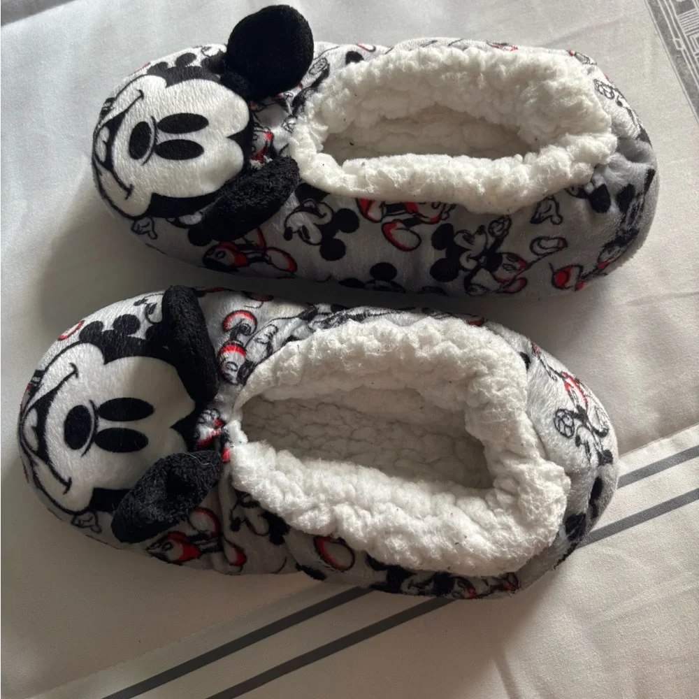 Mickey Mouse Cozy Slippers